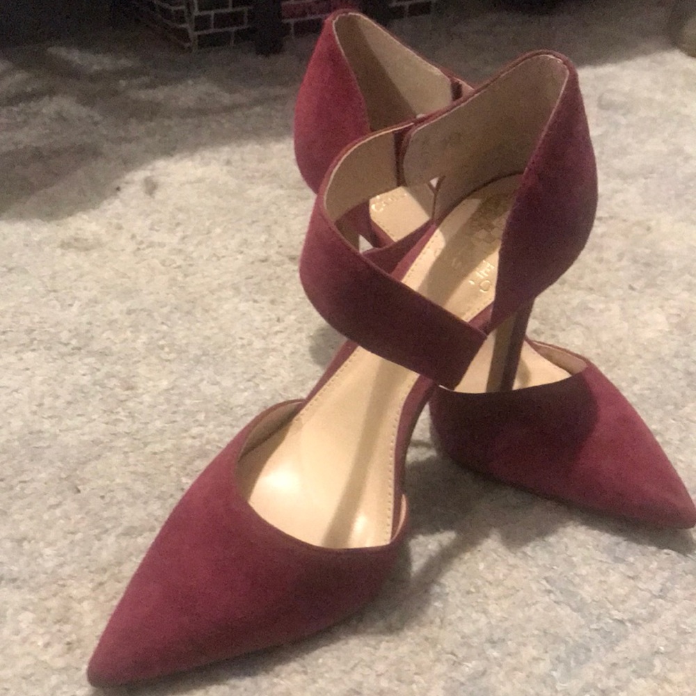Suede Vince Camuto heels